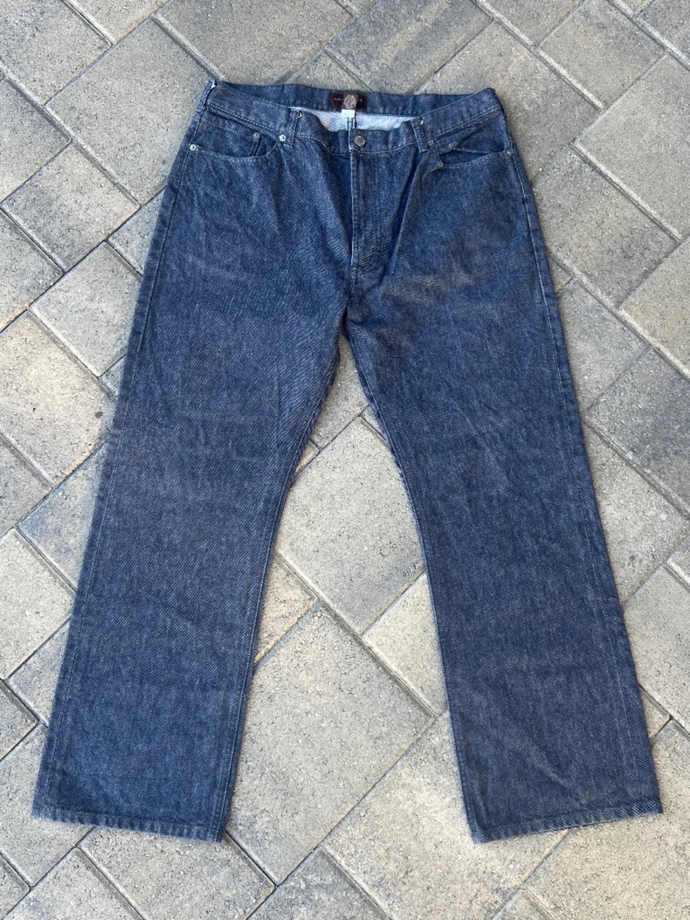 Banana Republic Mens Denim Jeans 38/32 Dark Wash Straight Leg